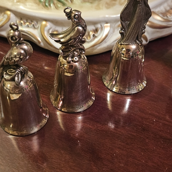 VINTAGE Reed and Barton 12 days of Christmas ornaments..full set - Picture 8 of 14